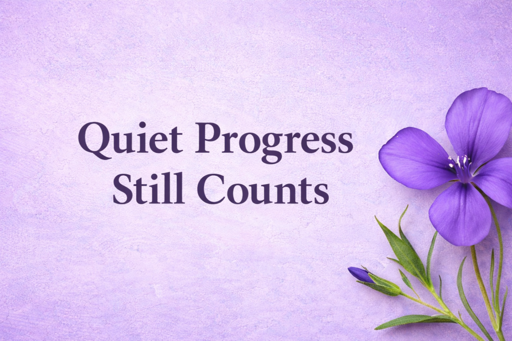 Quiet Progress Still Counts quite progress feature image