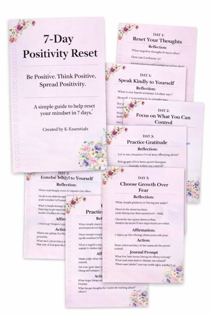 7 days positive reset guied image