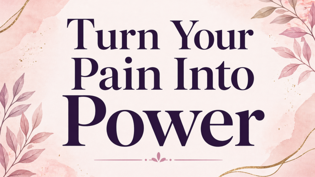 trun your pain blog feature image